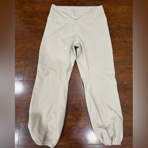 Aerie Cream High-Waist Leggings